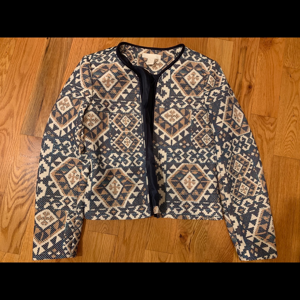 H&M Patterned Blazer